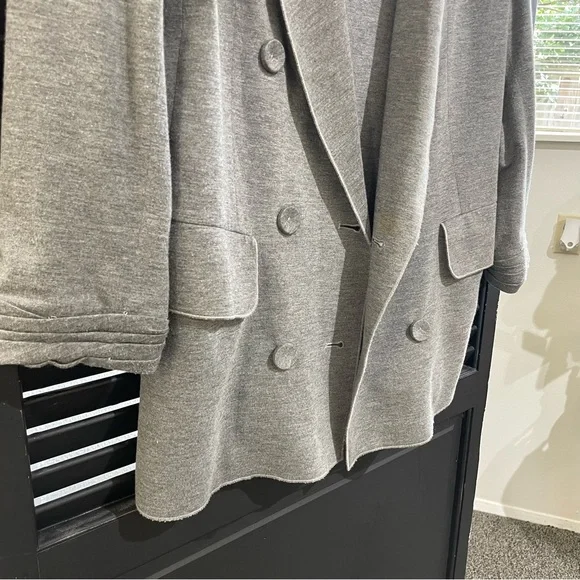 Magaschoni Heather Grey Blazer - Picture 5 of 6